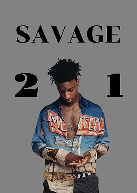 21 Savage Poster Modern