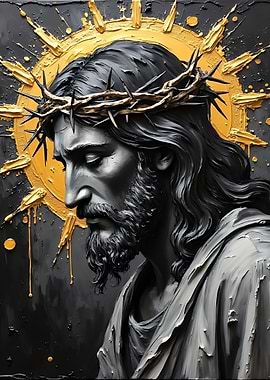 Jesus Christ with Crown of Thorns