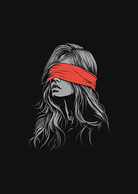 Blindfolded Woman