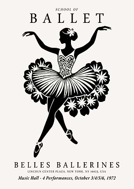 School of Ballet Poster