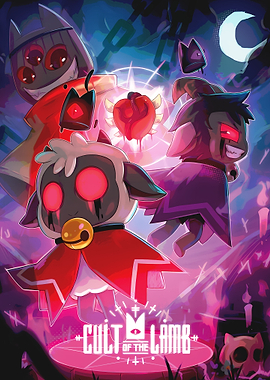 Cult of the Lamb Game Illustration