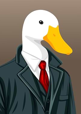 Duck in a Suit