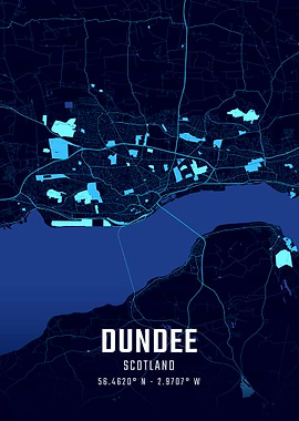 Dundee Midnight City Map