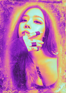 Winter Aespa with Rings Portrait