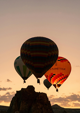 Cappadocia Hot Air Balloons at Sunrise