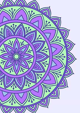 Colorful Mandala Design