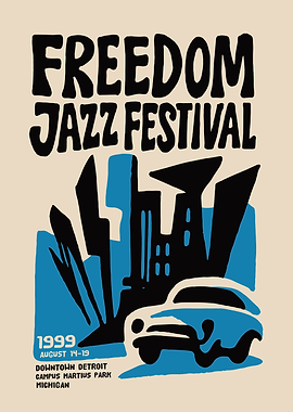 Freedom Jazz Festival 1999 Poster