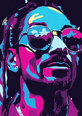 Snoop Dogg Pop Art Portrait