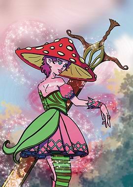 Mushroom Fairy Swordmaster