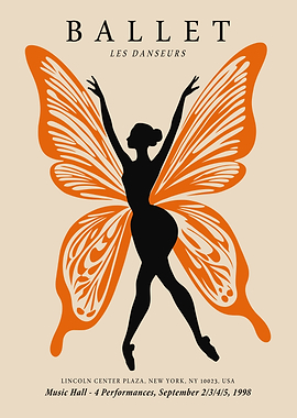 Ballet Les Danseurs Poster