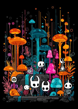 Hollow Knight Mushroom forest
