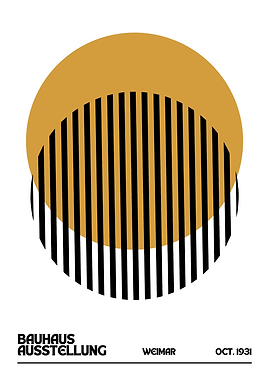 Bauhaus Ausstellung Weimar Poster Art