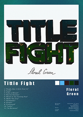 Title Fight - Floral Green Album Art