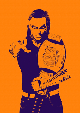 Jeff Hardy Wrestling Champion Pop Art