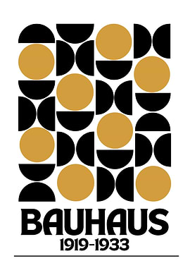 Bauhaus Geometric Art