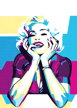 Pop Art Portrait of a Woman