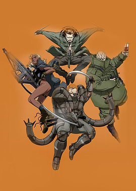 Metal Gear Solid Beauty and the Beast