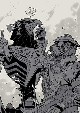 Apex Legends characters in comic style