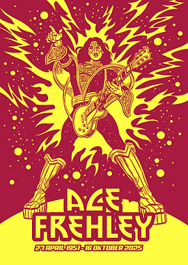 Ace Frehley Poster Art