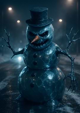 Horror Snowman