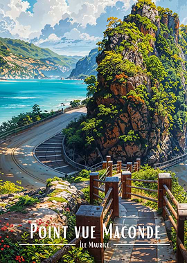 Point Vue Maconde, Ile Maurice