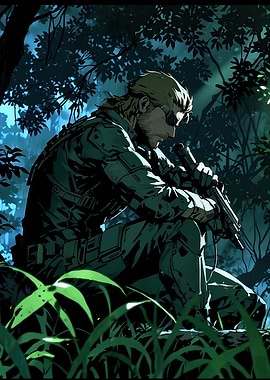 Solid Snake in the Jungle