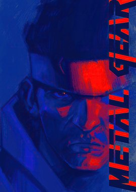 Metal Gear Solid - Solid Snake Portrait