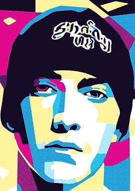 Shady MC Portrait Pop Art