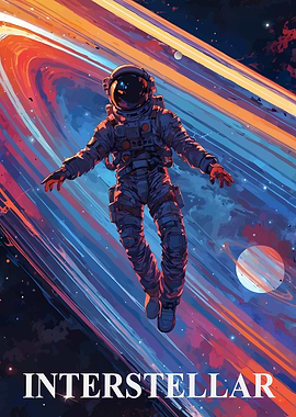 Interstellar Movie Poster Art