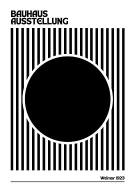 Bauhaus Ausstellung Weimar 1923 Poster