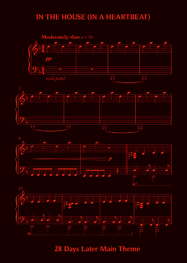 28 Days Later Piano Sheet Music