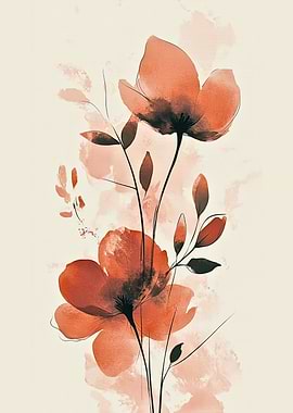 Watercolor Floral Illustration