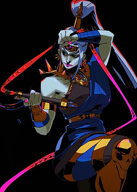 Hades Game Character Illustration