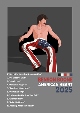 Benson Boone American Heart Album Cover