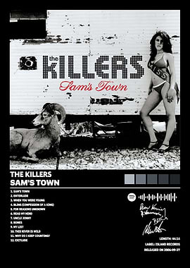 The Killers - Sam's Town Album Cover
