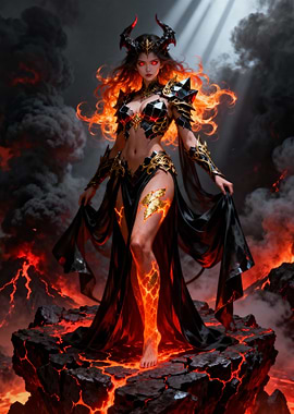 Fiery Demon Queen