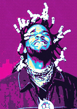 Pop Art Portrait of a Man