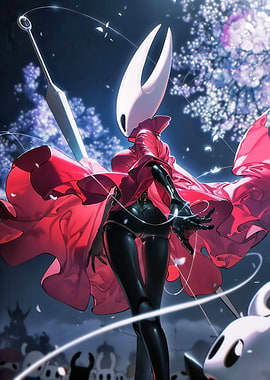 Hornet from Hollow Knight fanart