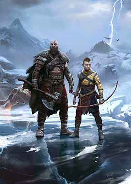 Kratos and Atreus: Frozen Odyssey