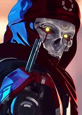 Revenant from Apex Legends close-up portrait