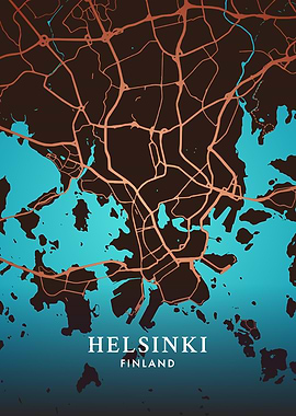 Helsinki City Map