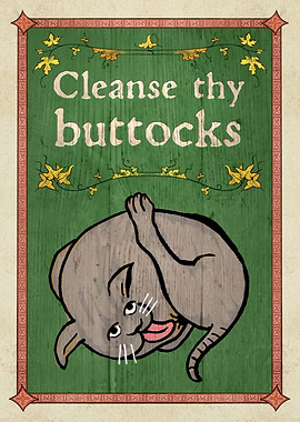Cleanse Thy Buttocks