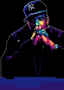 Jay-Z Pop Art