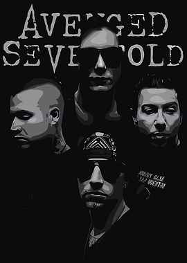 Avenged Sevenfold Band Portrait