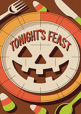 Halloween Feast Illustration