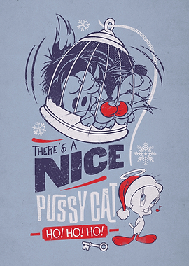 Tweety's Festive Cat Trap