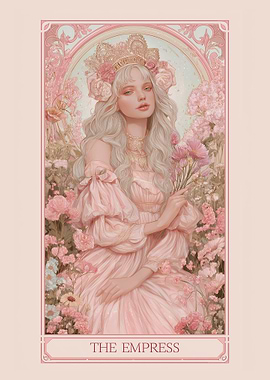 The Empress Tarot Card Illustration