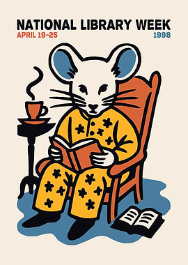 National Library Week 1998 Poster