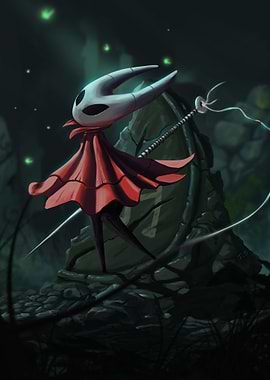 Hornet from Hollow Knight: Silksong illustration