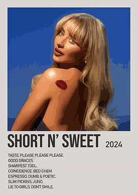 Short N' Sweet 2024 Album Cover
